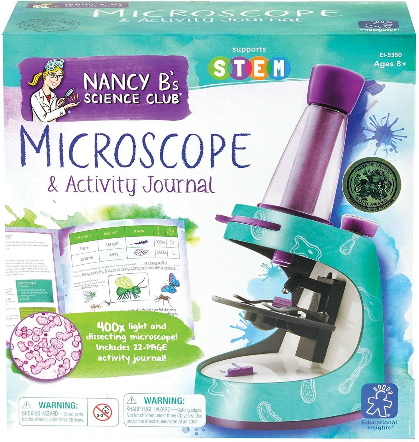 Learning Resources Microscope and Activity Journal