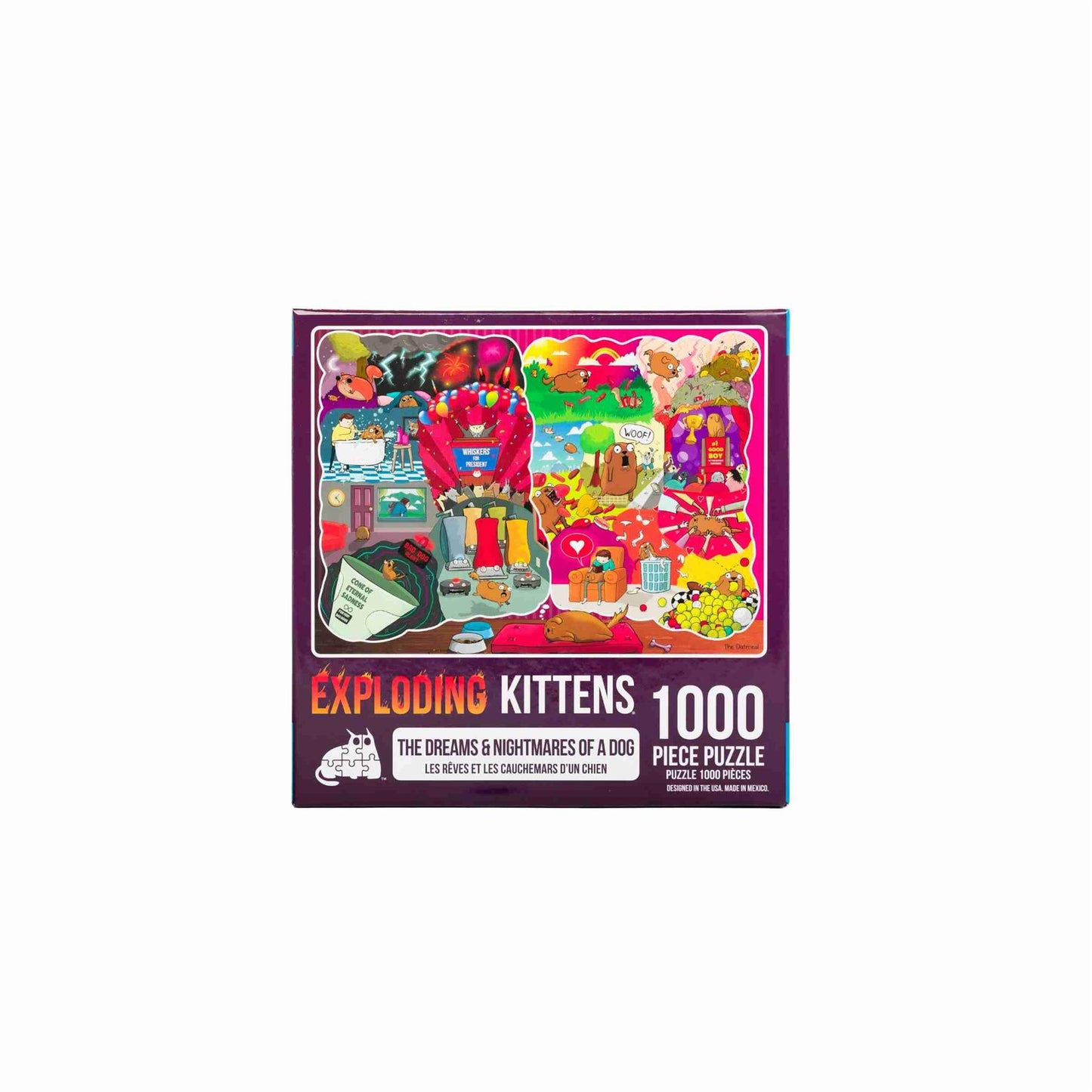 Dreams and Nightmares of a Dog Jigsaw Puzzle - 1000 Pieces