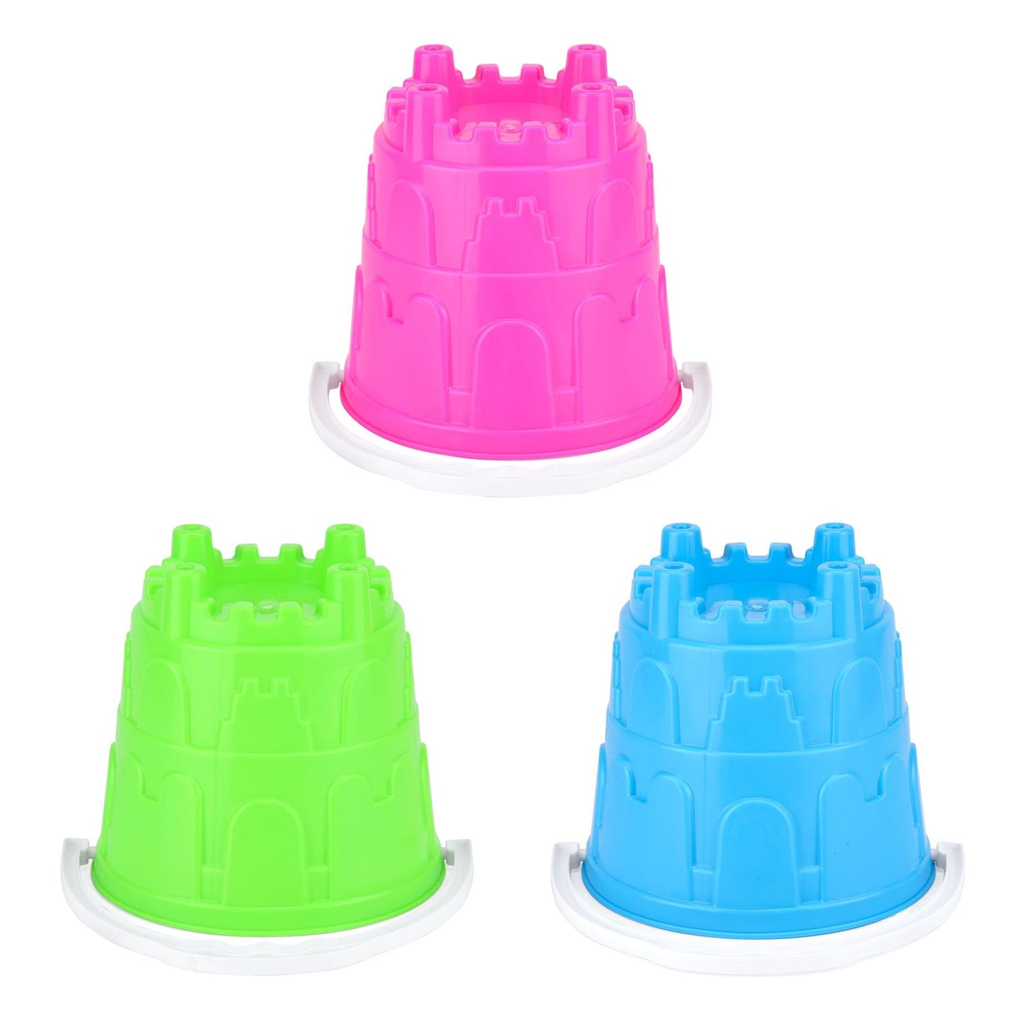 Yello Large Round Castle Bucket (One At Random)