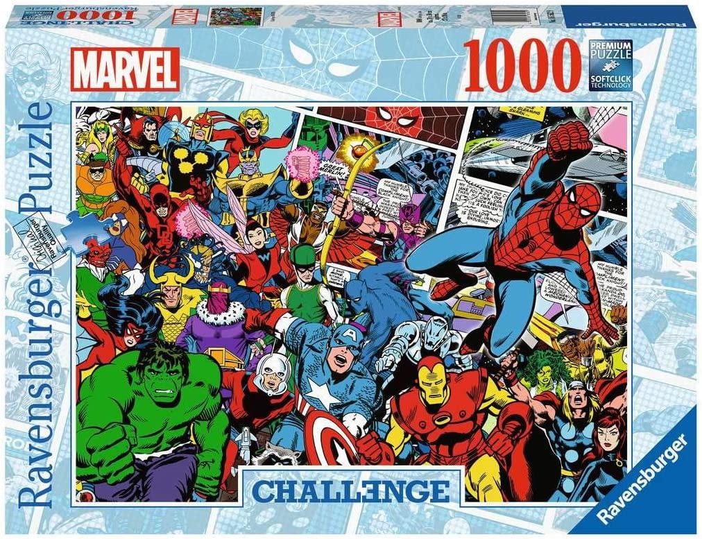Challenge Marvel Jigsaw Puzzle - 1000 Pieces