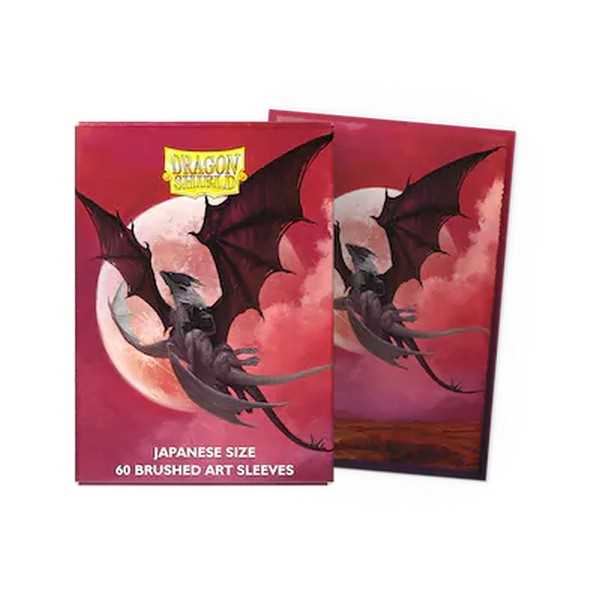 Dragon Shield Valentine Dragon 2024 Brushed ART Sleeves 60 Japanese Size
