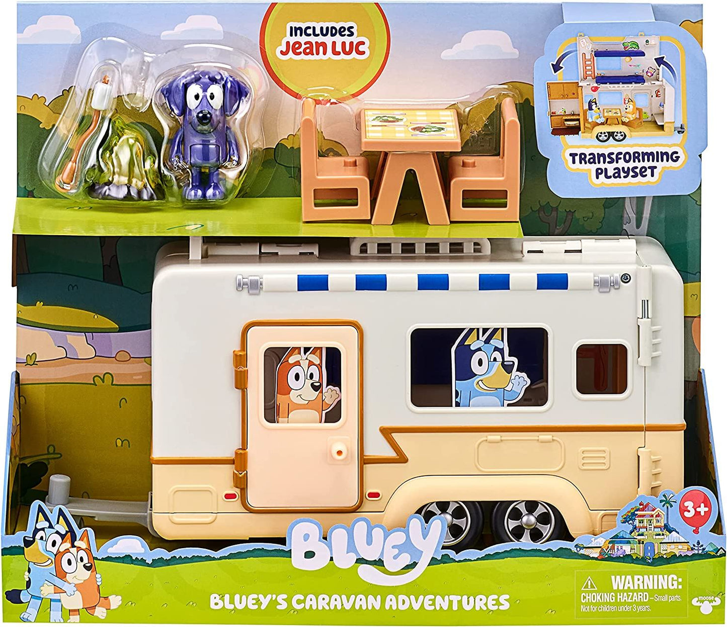 Bluey Bluey's Caravan Adventures Playset
