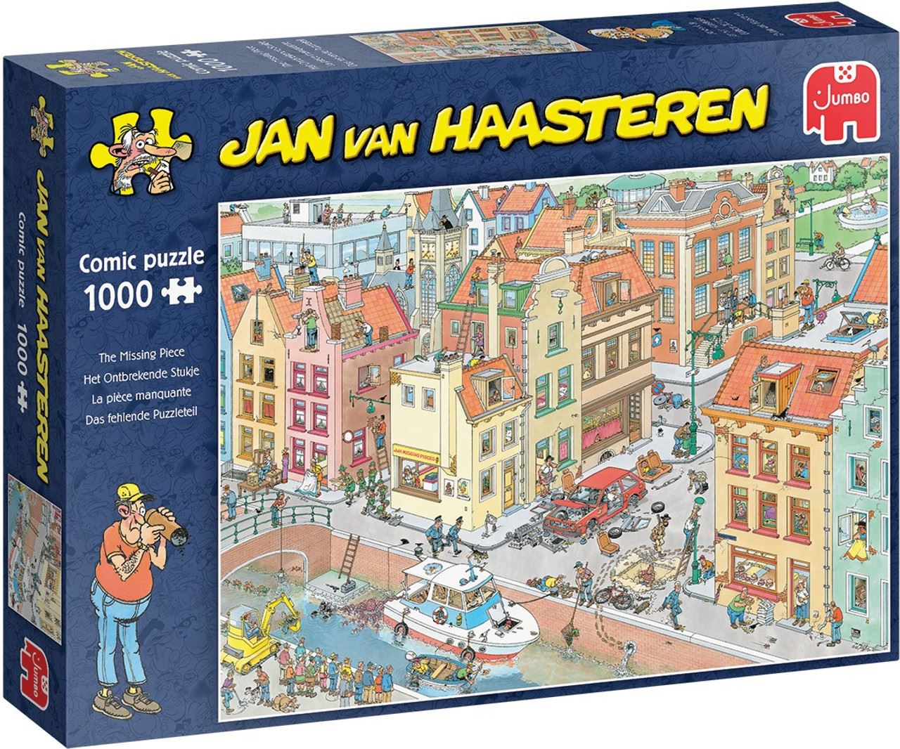 Jumbo Jan Van Haasteren The Missing Piece Jigsaw - 1000 Pieces