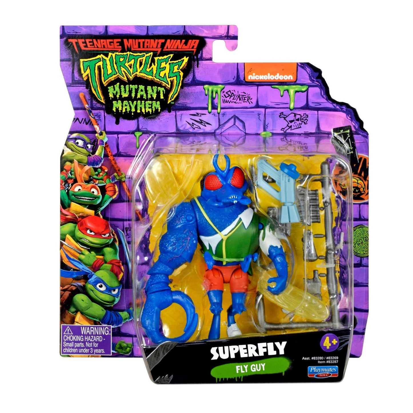 Teenage Mutant Ninja Turtles TMNT Movie Basic Figures Super Fly