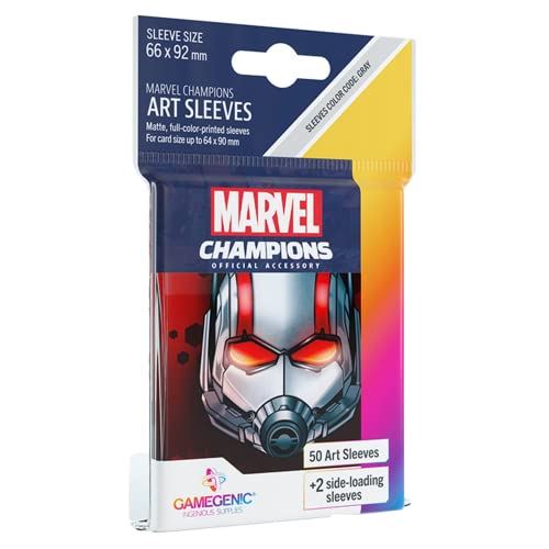 Gamegenic Marvel Champions Art Sleeves - Ant-Man (50 Sleeves)