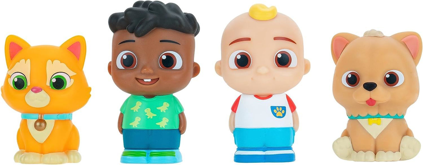 Cocomelon - 4 Figure Pack - Best Friends & Pets