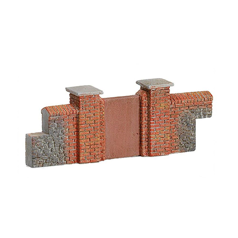 Hornby Brick Walling (Gates & Piers) Model
