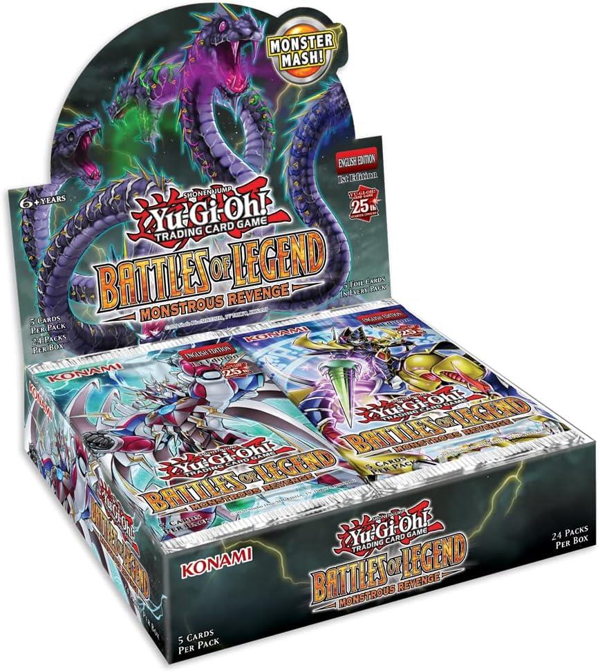 Yu-Gi-Oh! TCG Battles of Legend: Monstrous Revenge Booster Box (24 Packs)