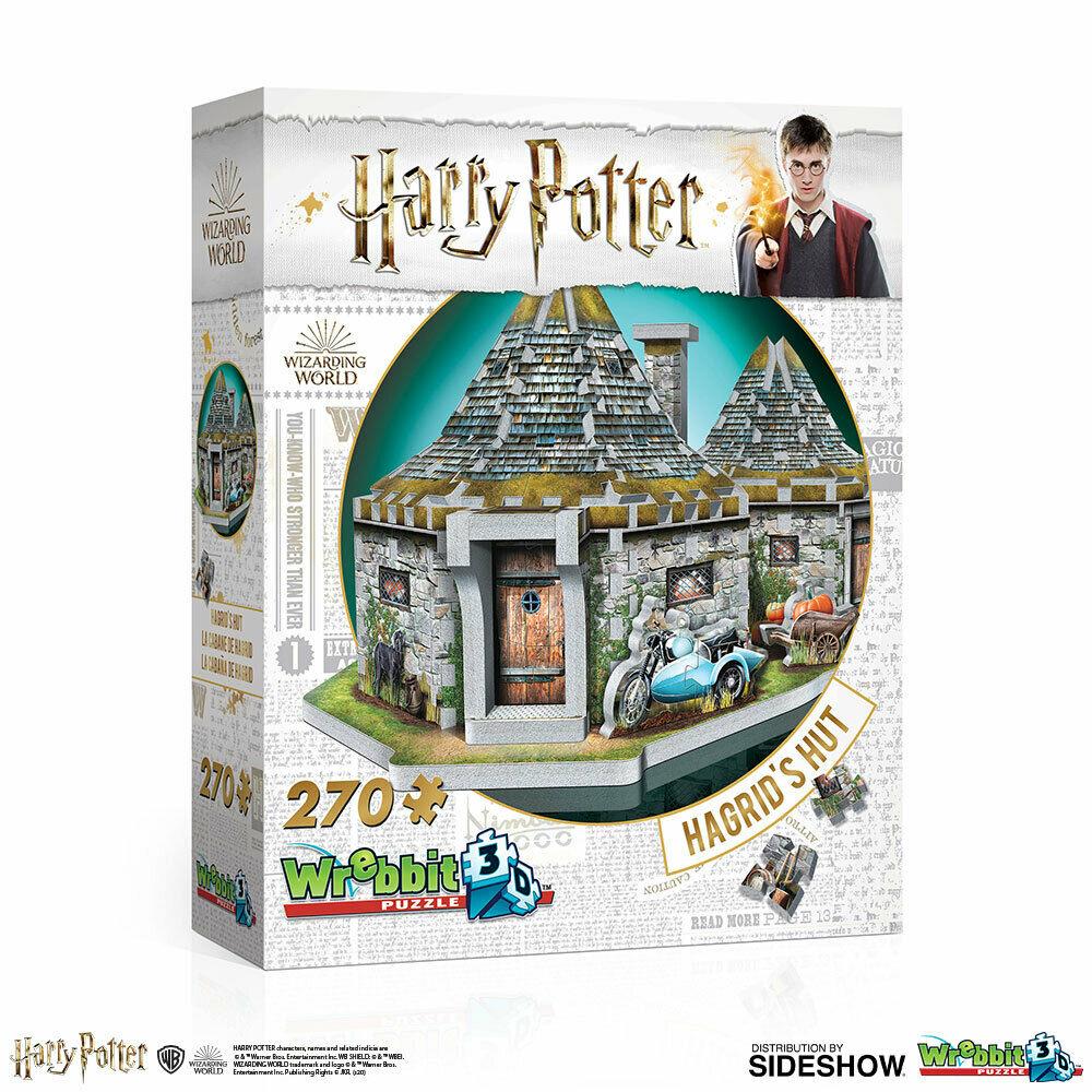 Wrebbit 3D Harry Potter Hagrids Hut - 270 Pieces