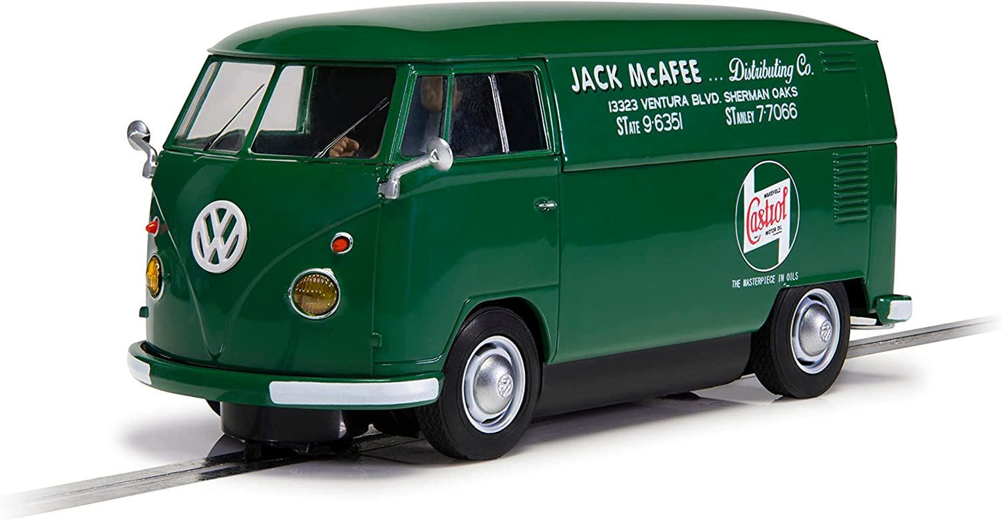 Scalextric Volkswagen T1b CastrolSlot Car (Green)