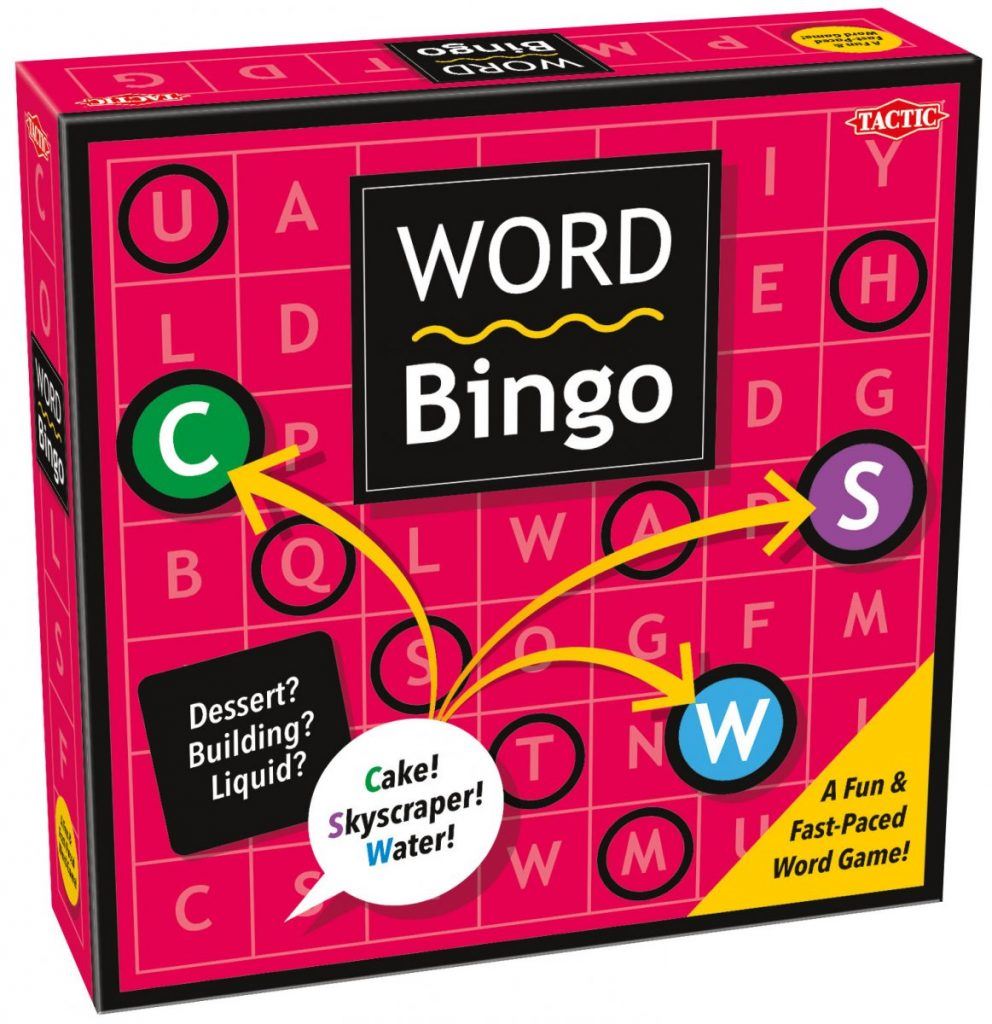 Word Bingo Board Game