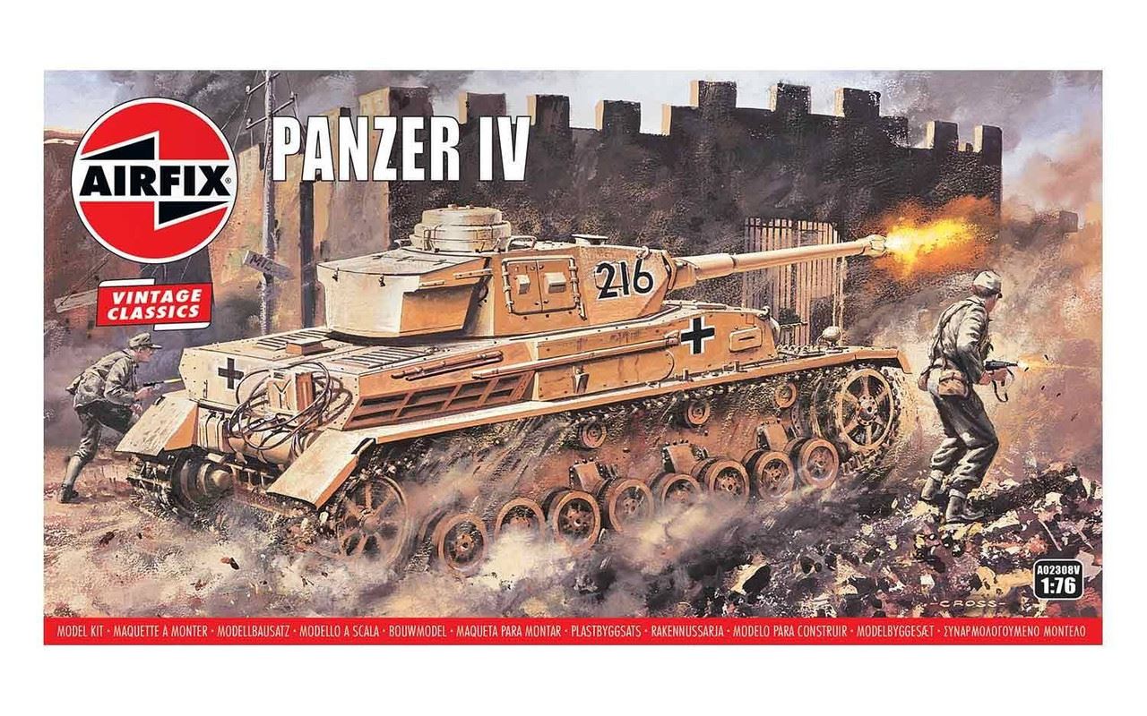 Airfix Panzer IV Military Vehicles 1:76 Model Kit