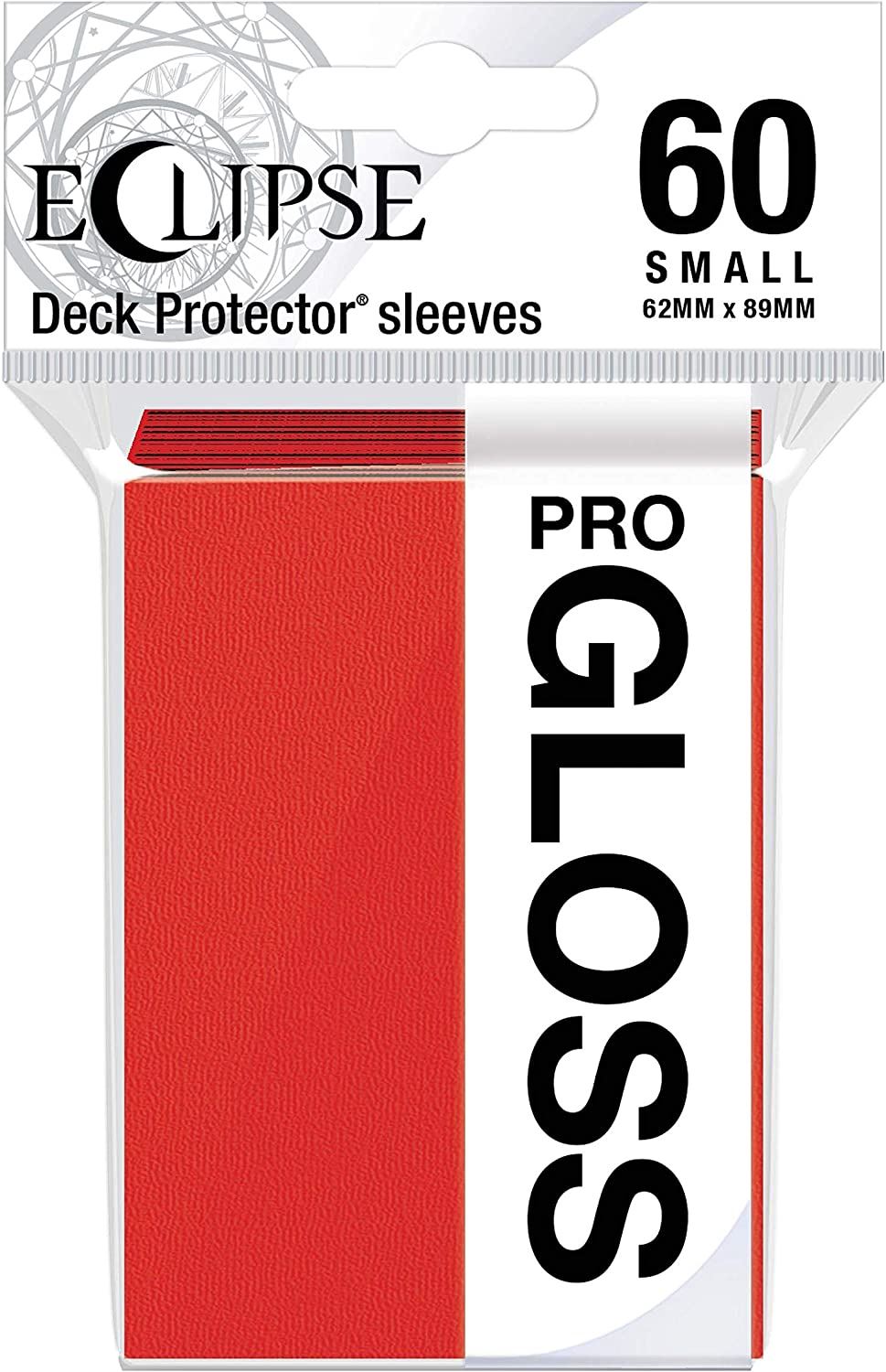 Ultra Pro Eclipse Matte Small 60 Sleeves: Apple Red