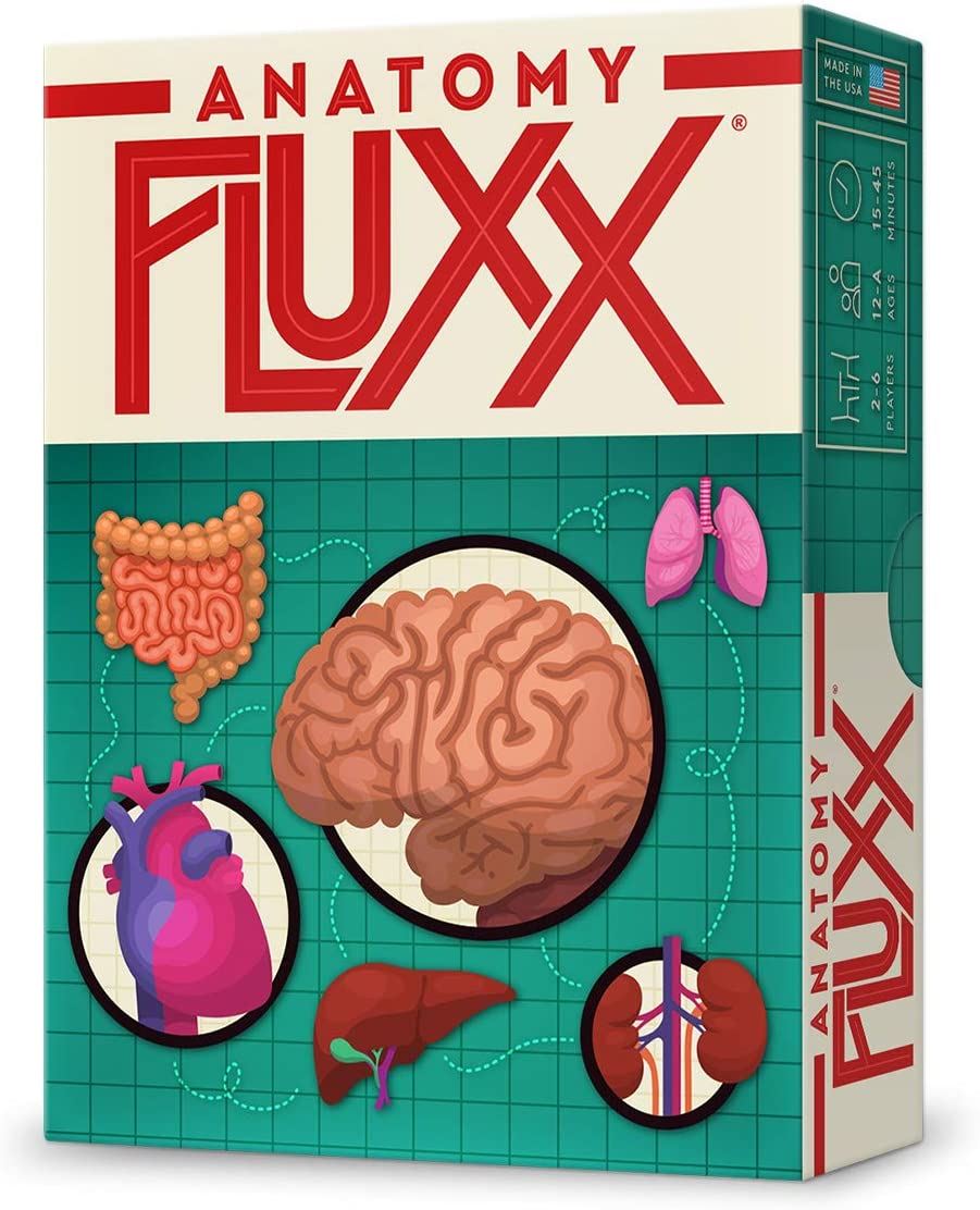 Anatomy Fluxx Card Game