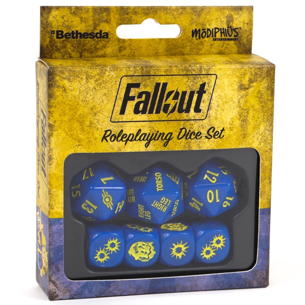Fallout Rpg 2D20 Dice Set