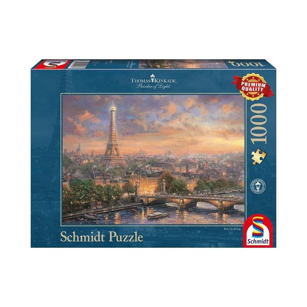 Thomas Kinkade: Paris, City of Love Jigsaw Puzzle - 1000 Pieces