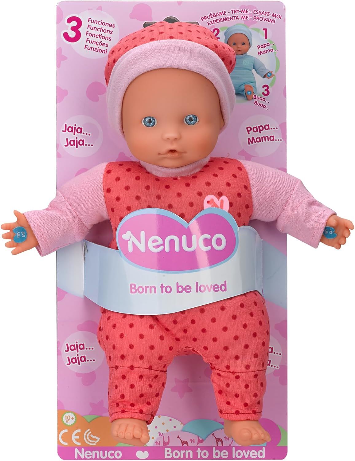 Nenuco 3 Functions Doll With Dummy