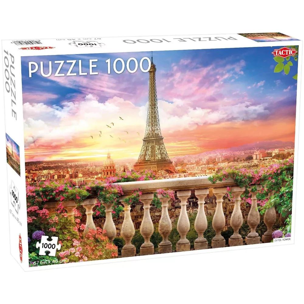 Tactic Eiffel Tower Jigsaw Puzzle - 1000 Pieces