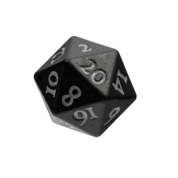 Ultra Pro Vivid Heavy Metal Dice: Black