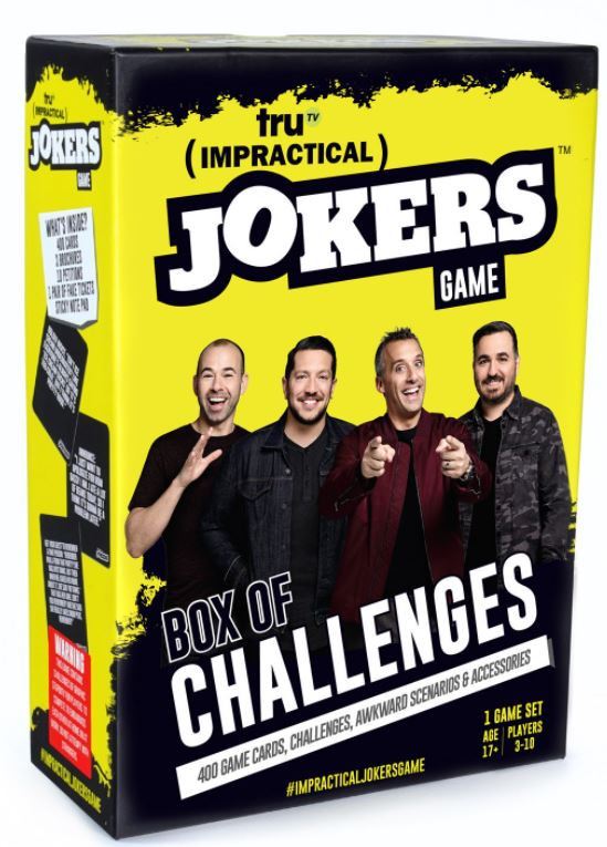 Impractical Jokers Box of Challenges Game