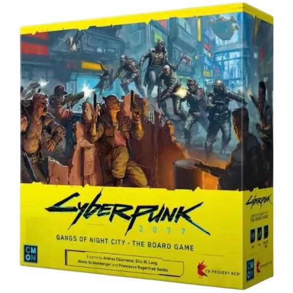 Cyberpunk 2077 Gangs of Night City The Board Game