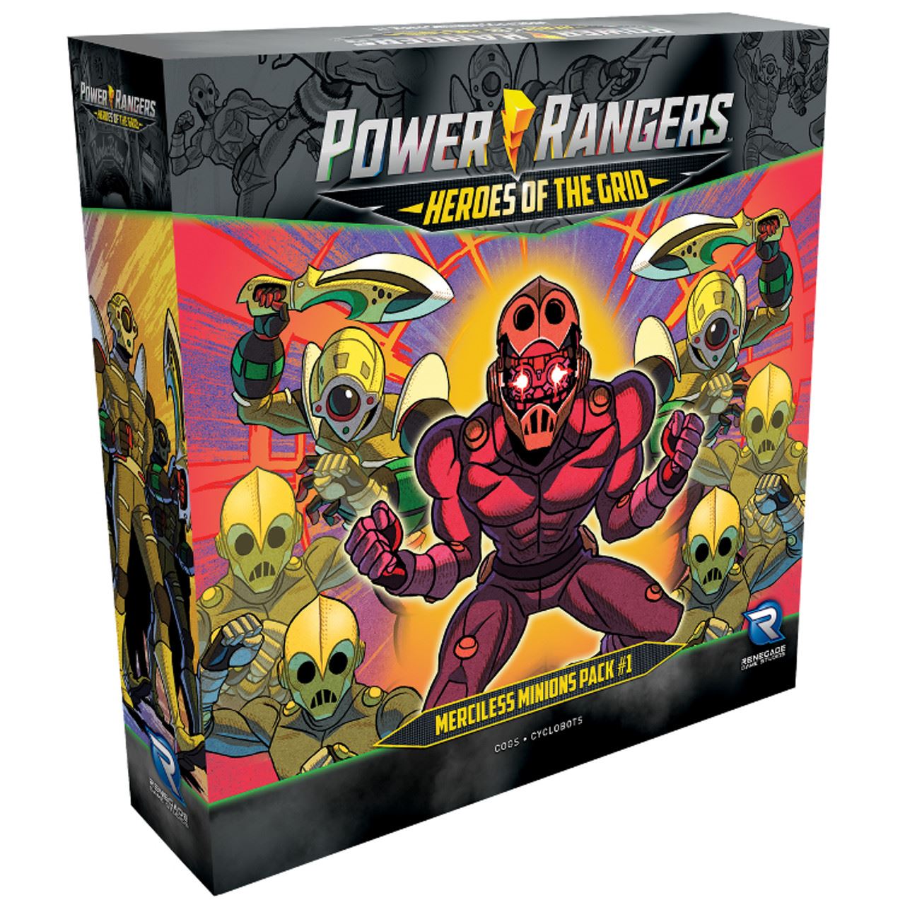 Power Rangers Heroes of the Grid: Merciless Minions Pack #1 Expansion Board Game