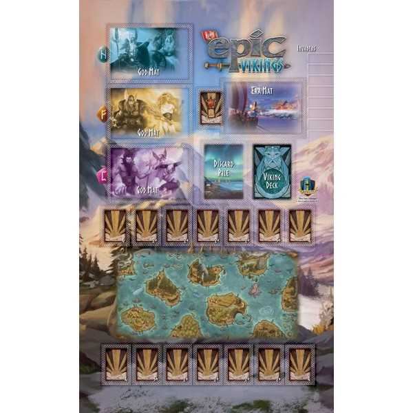 Tiny Epic Vikings Game Mat