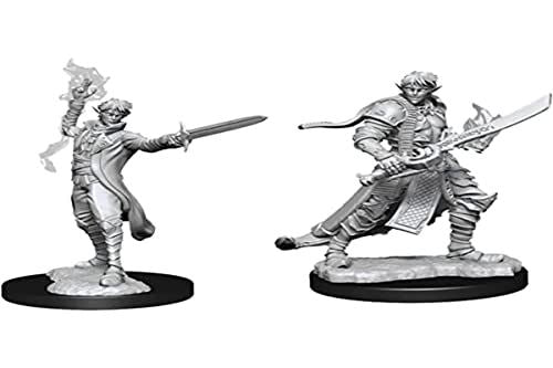 Pathfinder Battles Deep Cuts Unpainted Miniatures (W11) Male Elf Magus (Magic User)