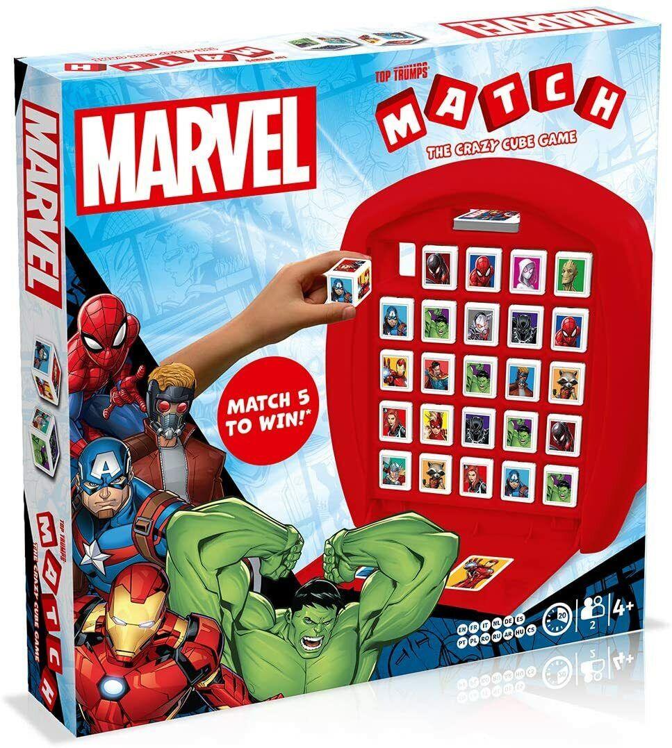 Marvel Top Trumps Match Board Game