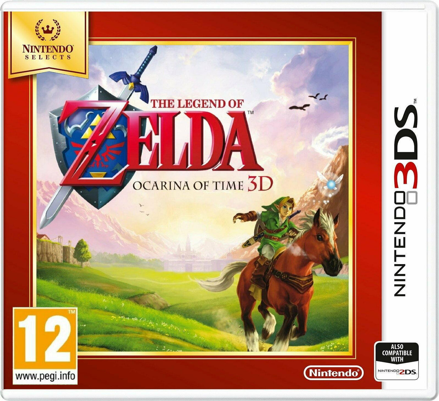 The Legend Of Zelda Ocarina Of Time 3D Game 3DS (Selects)
