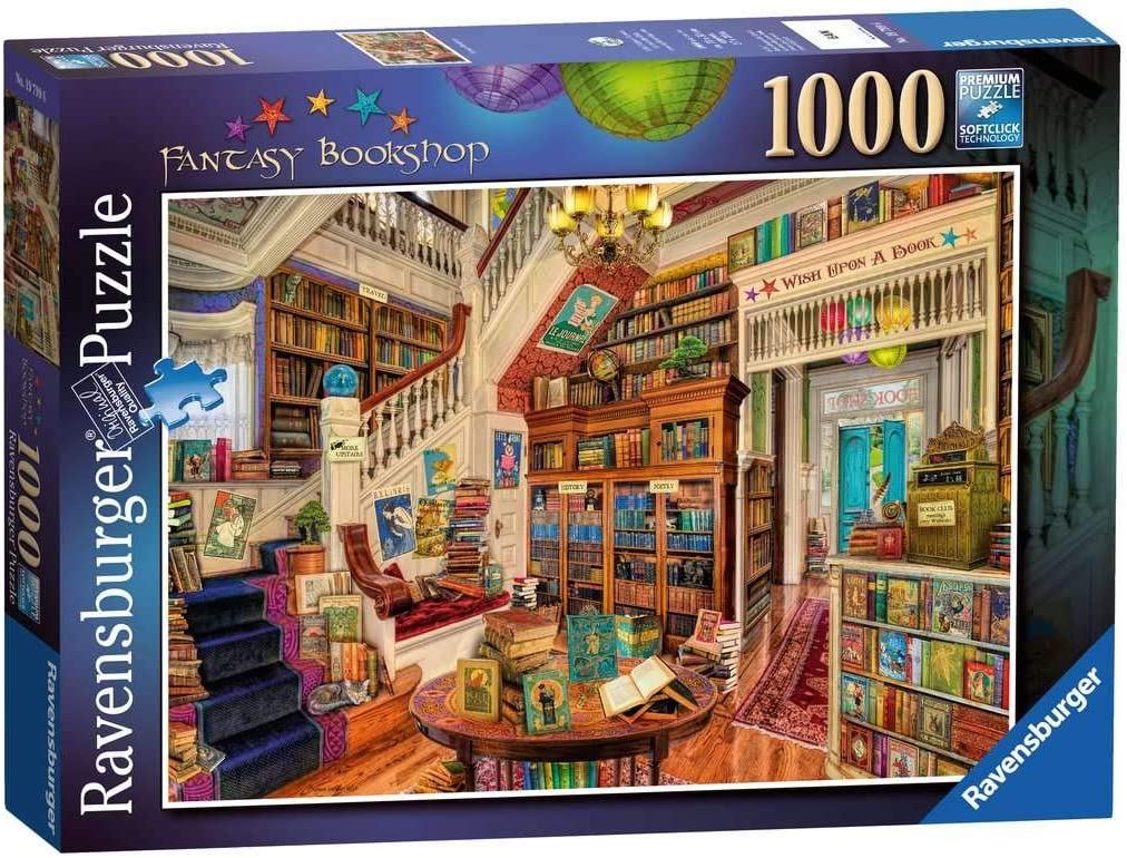 The Fantasy Bookshop Aimee Stewart Jigsaw Puzzle - 1000 Pieces