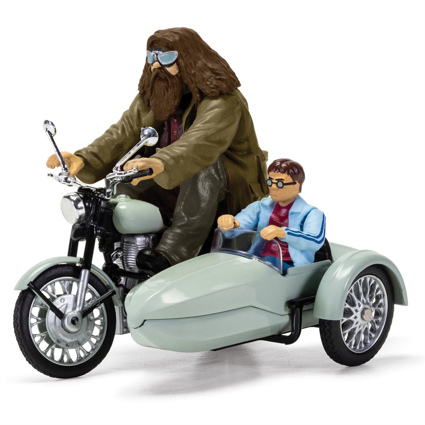 Corgi Harry Potter Hagrid's Motorcycle & Sidecar Diecast Model