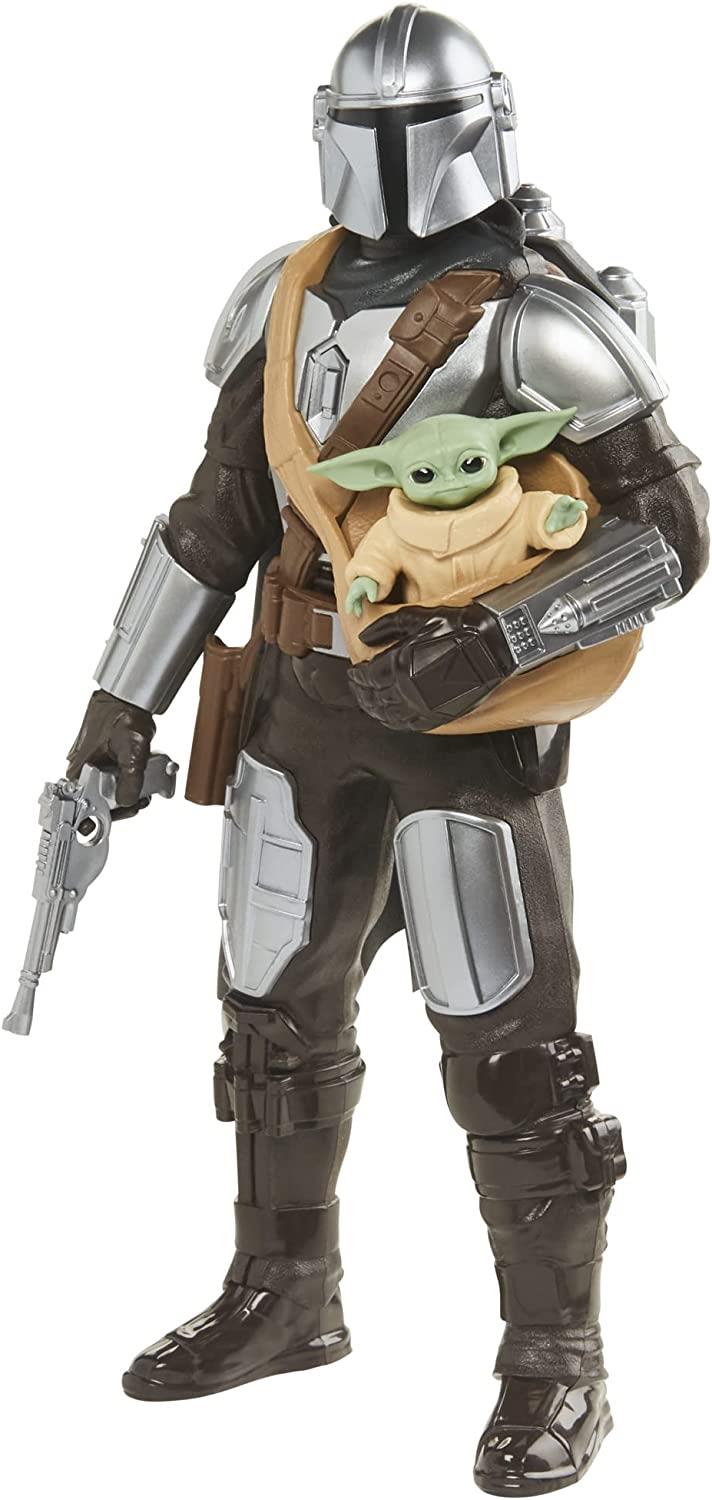 Star Wars Galactic Action The Mandalorian & Grogu Interactive Electronic 30cm Figure