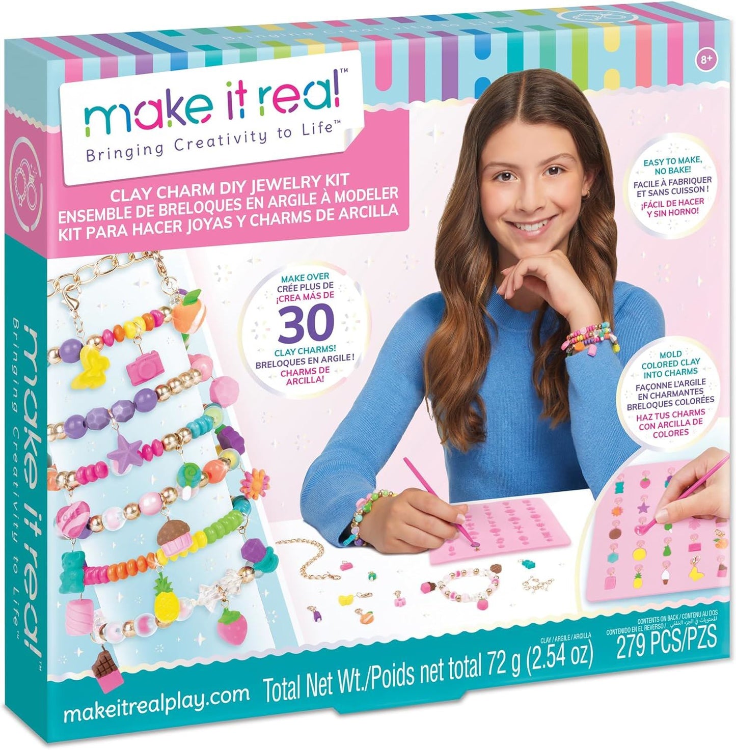 Make It Real Clay Charm Factory: DIY Jewellery Kit