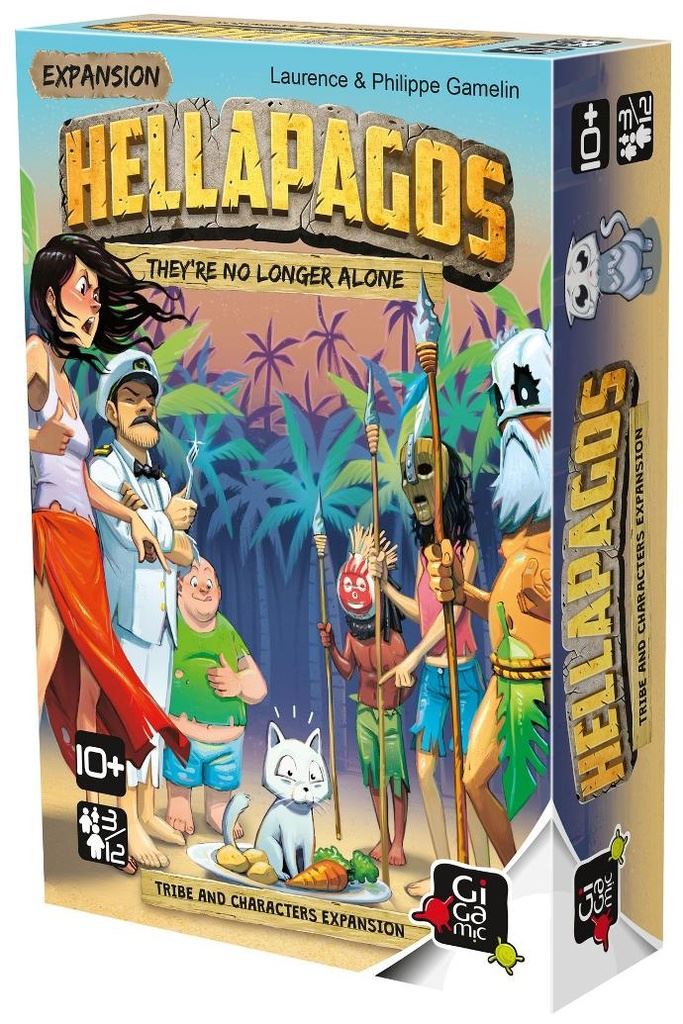 Hellapagos Tribe and Characters Expansion Board Game