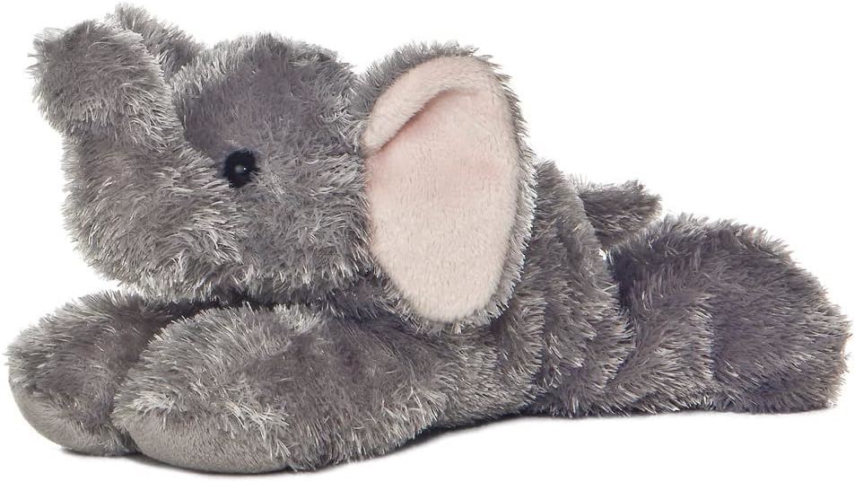 Aurora Mini Flopsies Ellie Elephant 8 Inch Soft Toy