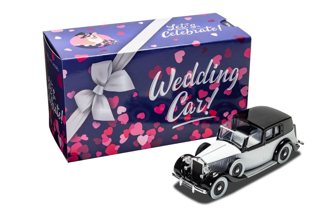 Corgi Wedding Car Model