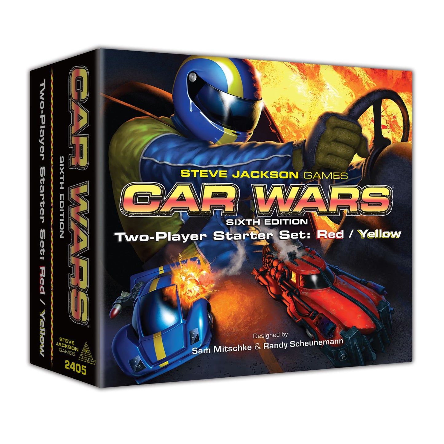 Car Wars Sixth Edition: Two-Player Starter Set: Red / Yellow