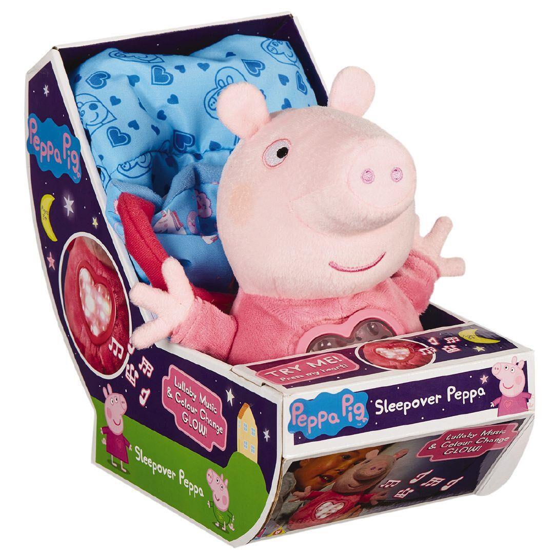 Peppa Pig Sleepover Peppa Plush Set