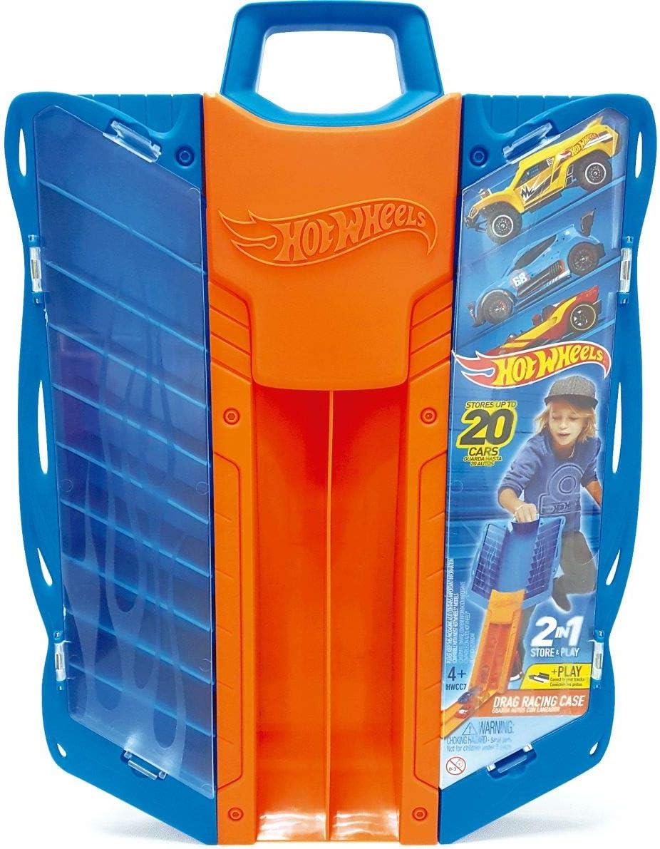 Hot Wheels 2-in-1 Multi Drag Races Car Case