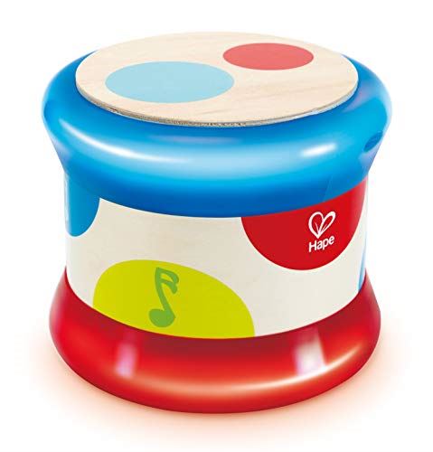 Hape Wooden Baby Drum Musical Activity Toy