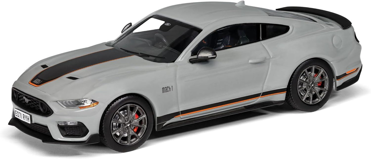 Corgi Ford Mustang Mk6 Mach 1, Fighter Jet Gray Car