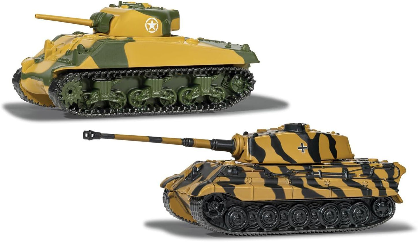 Corgi World of Tanks Sherman vs King Tiger