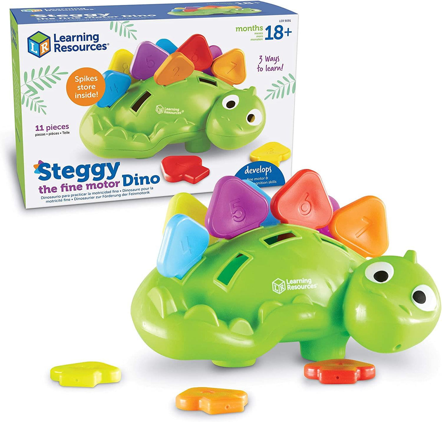 Learning Resources Steggy the Fine Motor Dino