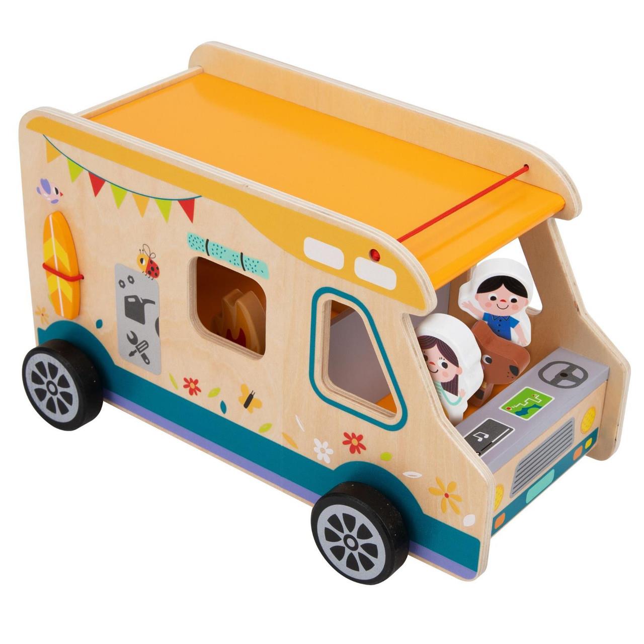 Tooky Toy Wooden Camping RV