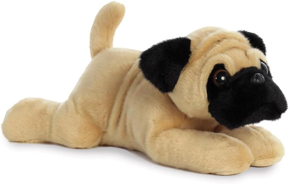 Aurora Flopsies Pug-ger Pug 12 Inch Soft Toy