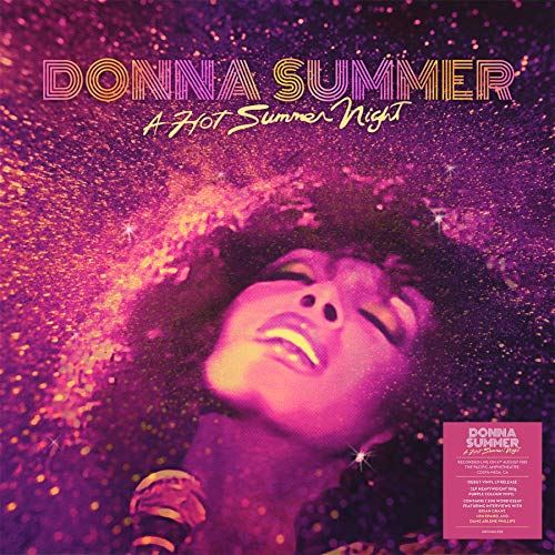 Donna Summer - A Hot Summer Night Purple Vinyl