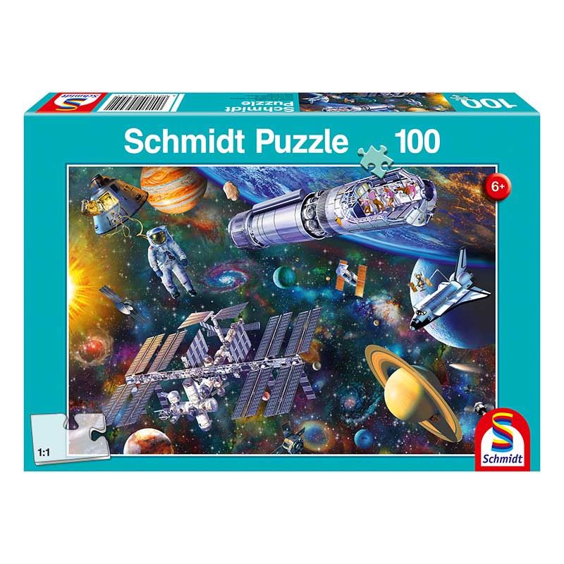 Schmidt Space Fun 100 Piece Jigsaw Puzzle