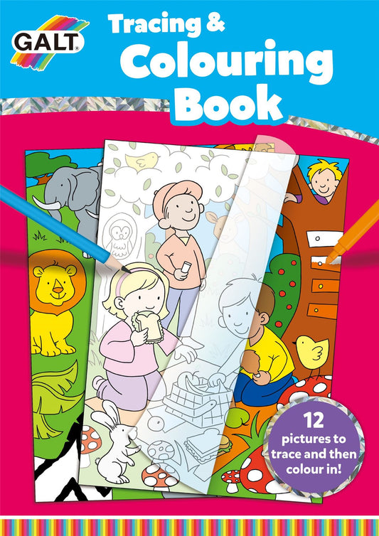 Galt Toys - Tracing and Colouring Book