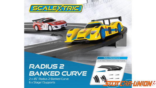 Banked Curve R2 45? Scalextric Accessory Pack